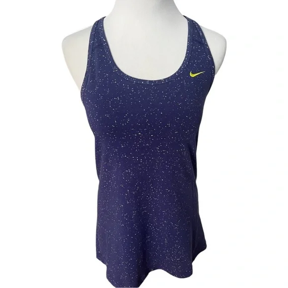 Nike Purple Dry Fit with Built in Bra - Picture 2 of 4